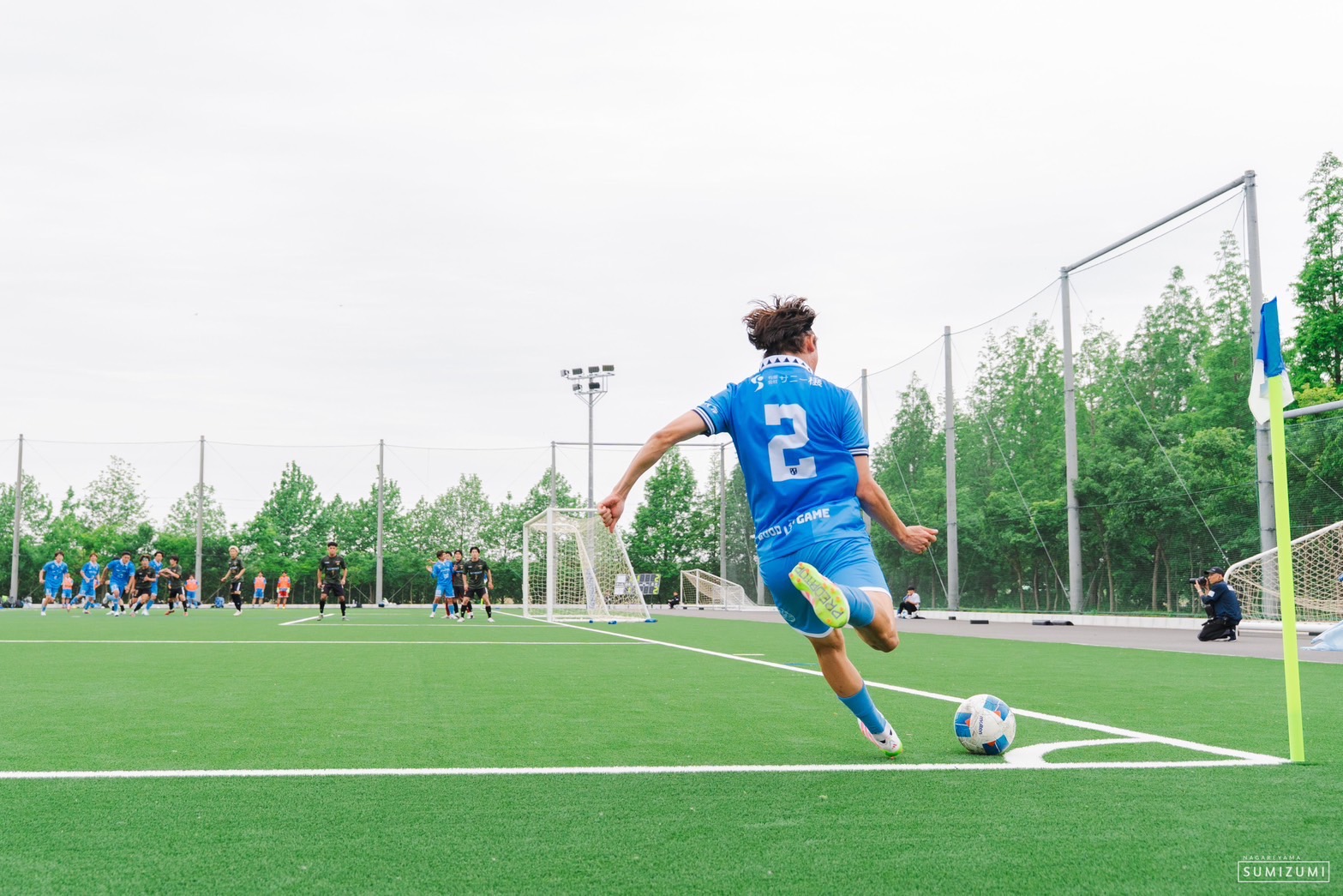 須原拓海選手のプレー写真